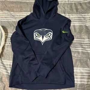 Nike Men's Navy Blue Hoodie